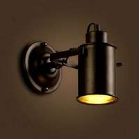 vintage single head iron painted vintage wall lamp e27 lamp holder 110 240v coffee housedining hallfoyershop indoor