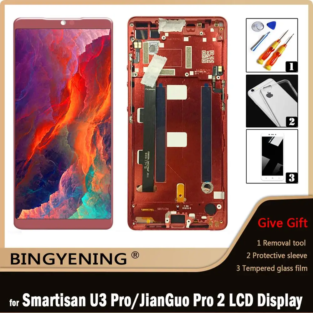 Оригинальный Для Smartisan U3 Pro ЖК дисплей экран сенсорный дигитайзер сборка для 5 | Экраны для мобильных телефонов -1005001632119647