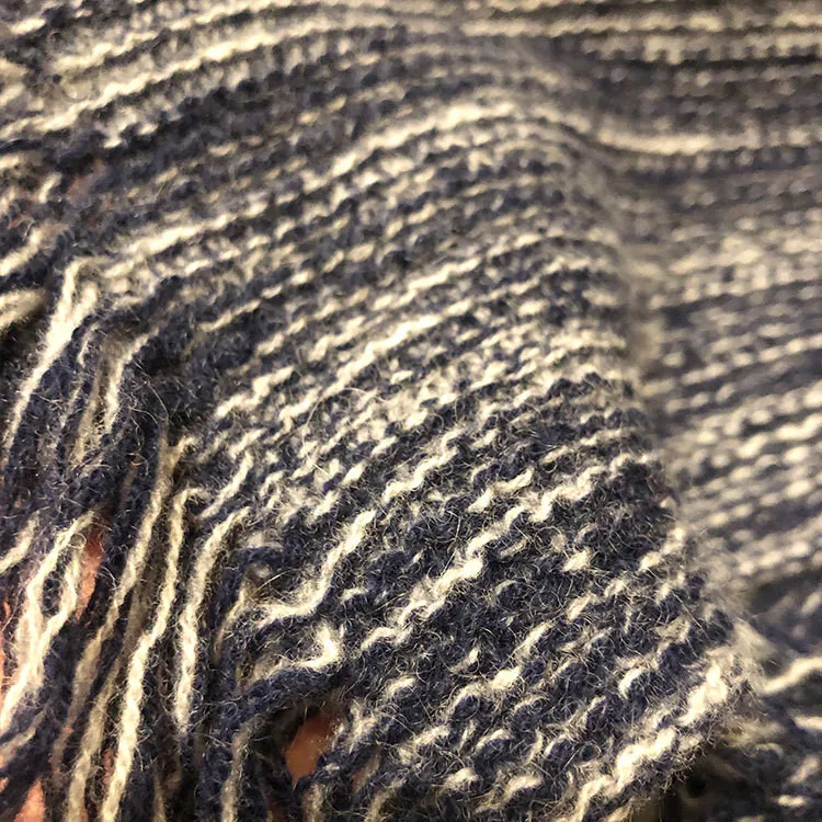 NAIZAIGA 100% Кашемировый шарф с бахромой толстый для влюблённых женщин серый длинный шарф девочки целый кашемировый шаль JRSM653 on.