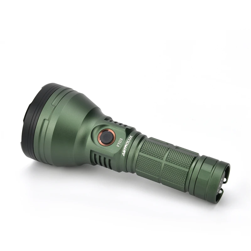 Astrolux FT03 SST40-W 2400lm 875m Type-C перезаряжаемый светодиодный фонарик черный тактический
