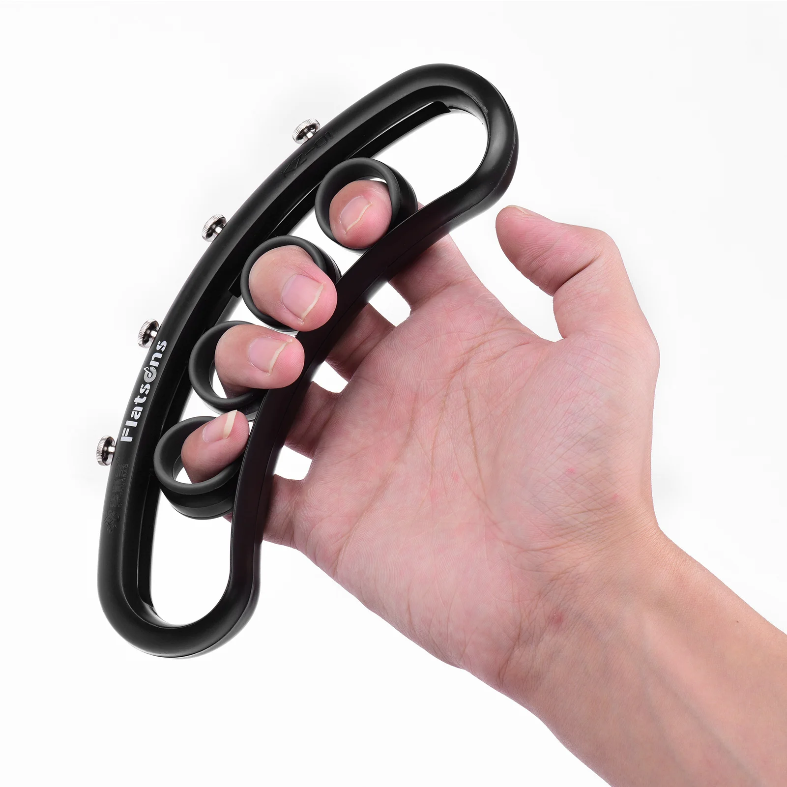

Flatsons Adjustable Guitar Finger Expansion Finger Force Span Practicing Trainer for Guitar Bass String Instrument Beginner