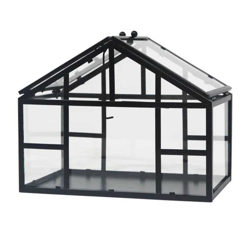 Estufa de Vidro Decoração da Casa de Flores Empresa e Durável Fácil Deformar Solar Quarto Forma Plantas Interior Mic Não é Luz