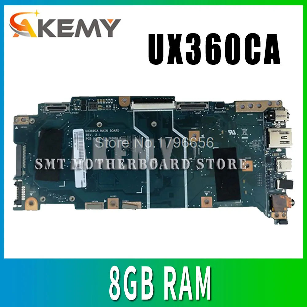 

Материнская плата UX360CA M3-6Y30CPU 8 ГБ для ASUS UX360C UX360CA Материнская плата ноутбука UX360CA материнская плата UX360CA тест материнской платы 100% ок