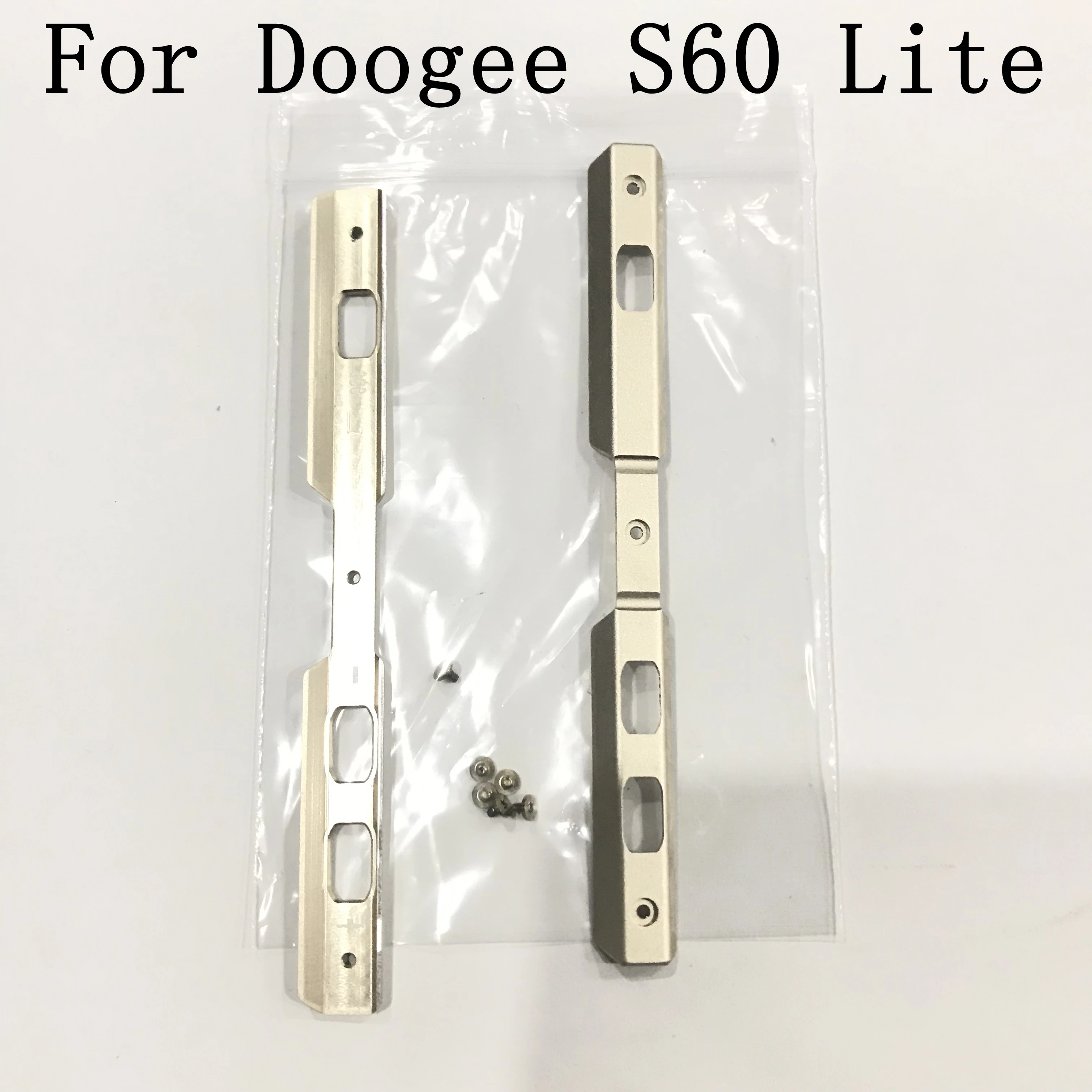 Doogee S60 Lite б/у металлическая рамка для телефона Боковая Отделка чехол + винты