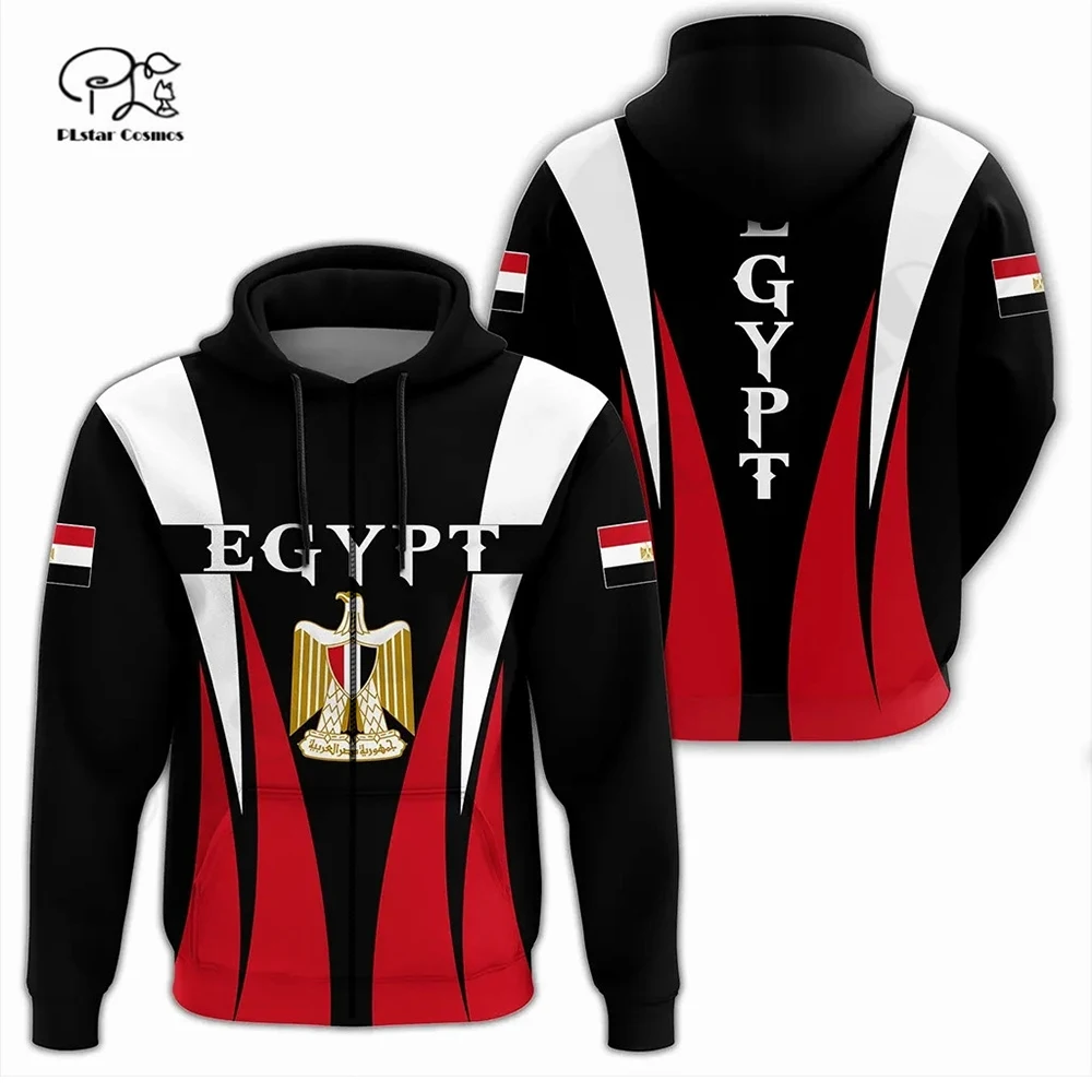 

PLstar Cosmos 3DPrint Newest Afirca Egypt Flag Tribe Art Funny Unique Harajuku Streetwear Unisex Hoodie/SweatshirtZip Style-18