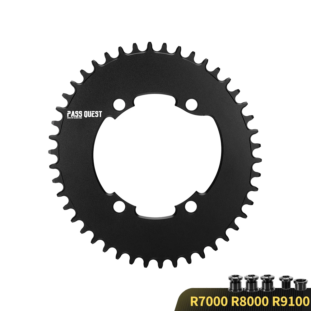 Цепь для шоссейного велосипеда 110BCD овальная узкая широкая 46T 50T 52T 54T 56T 58T SHIMANO R7000