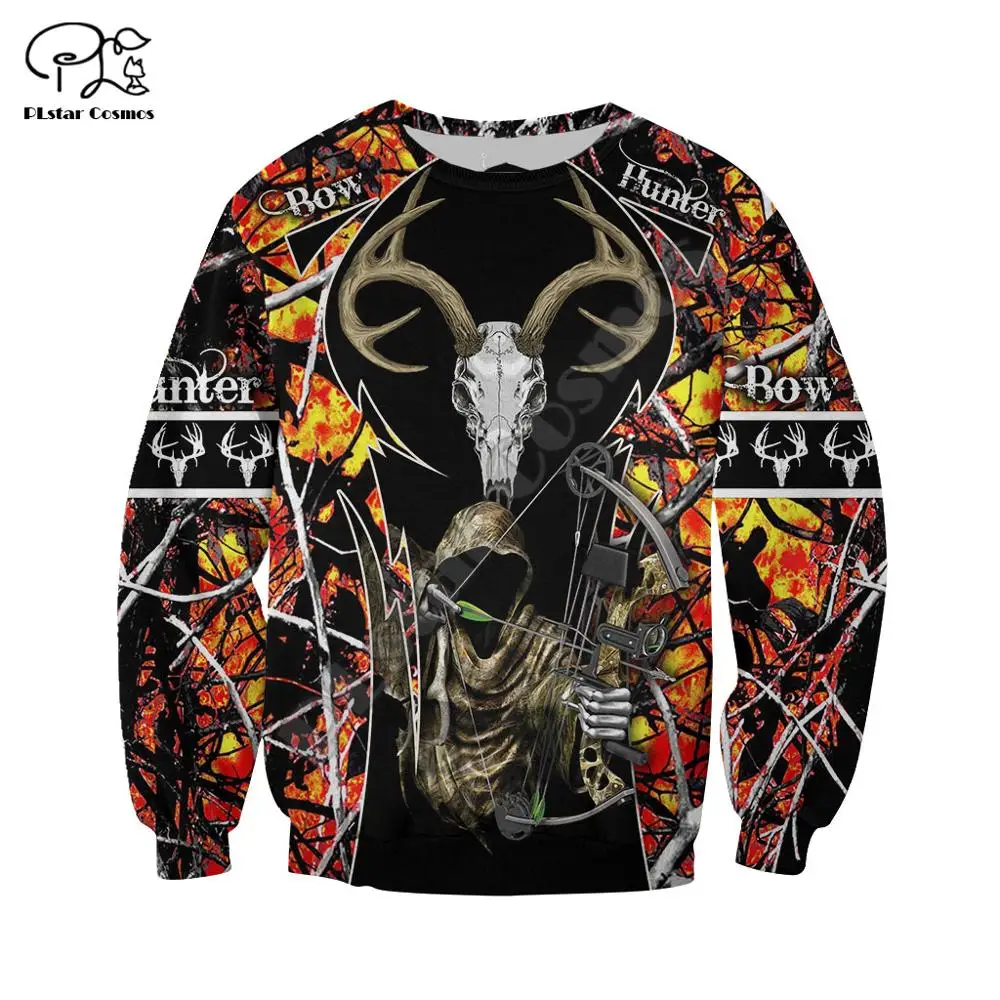 

PLstar Cosmos Camo Bow Deer Hunting Animal Hunter Pullover NewFashion Long sleeve Unisex 3DPrint Zip/Hoodie/Sweatshirt/Jacket 15