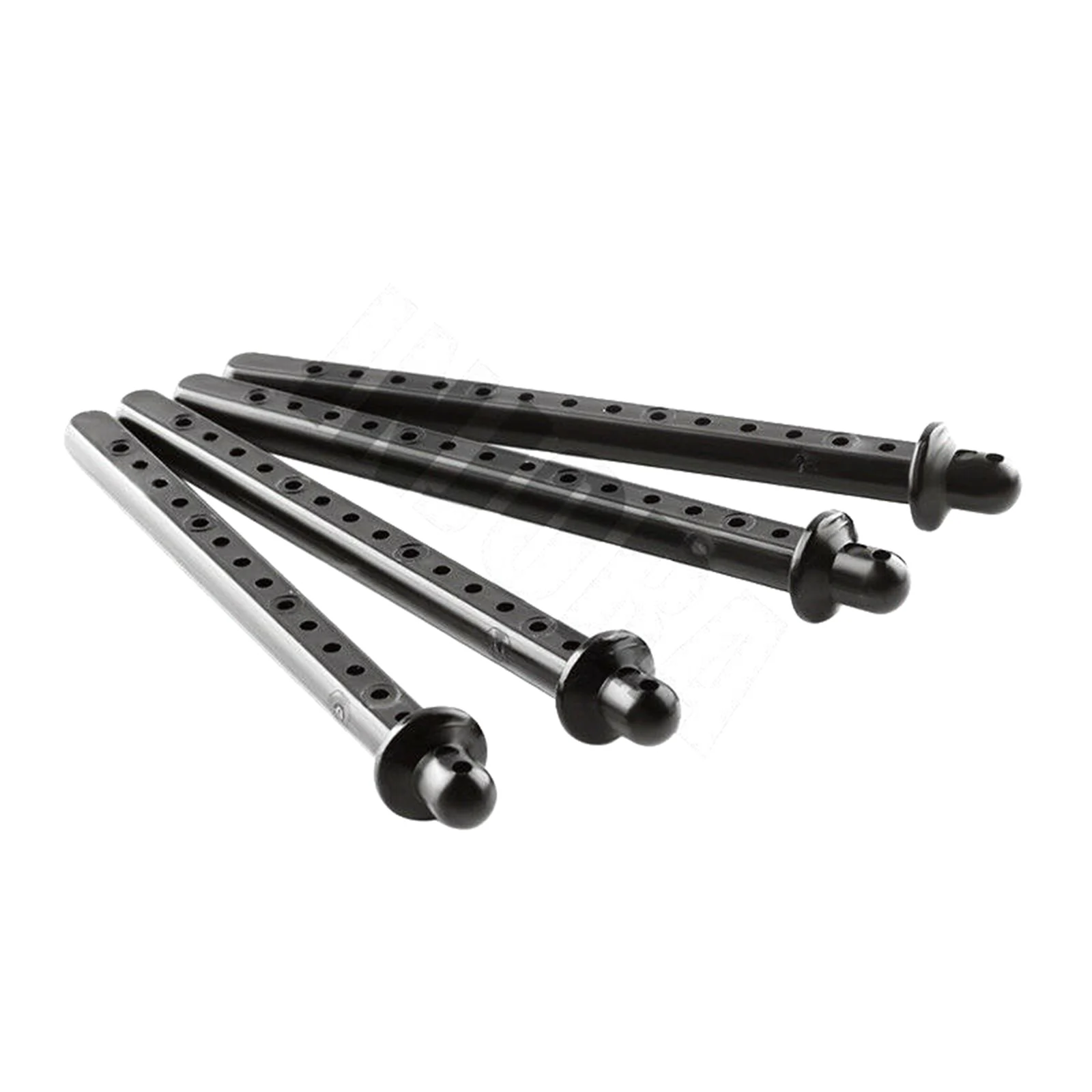 

Plastic Body Shell Post Holder for 1/10 Axial SCX10 II 90046 90047 90059 90060 Black 4PCS RC Crawler Car parts