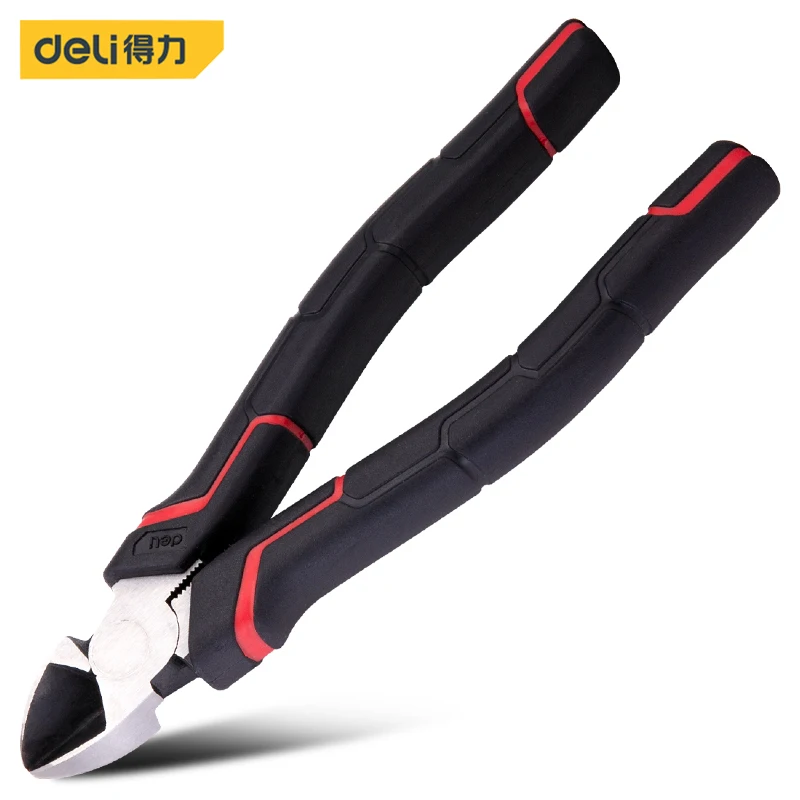 

deli 6'' Multifunction Wire Stripper Cutter Pliers Diagonal Pliers Crimping Pliers Nippers Home Repair Hand Tool High Quality