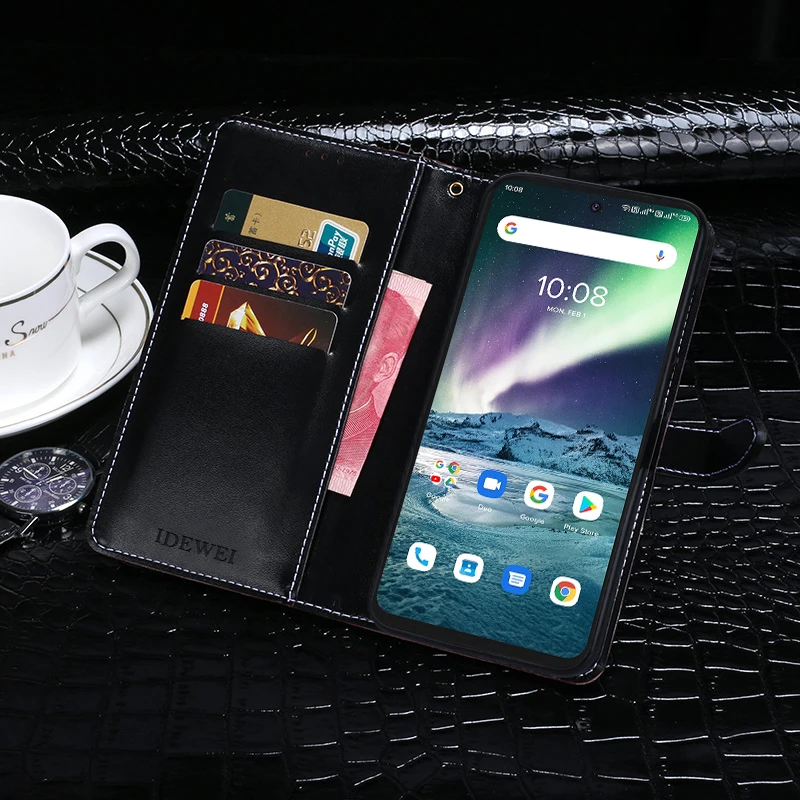 flip leather case for umidigi bison gt cover luxury wallet case for umidigi bison gt phone case coque free global shipping