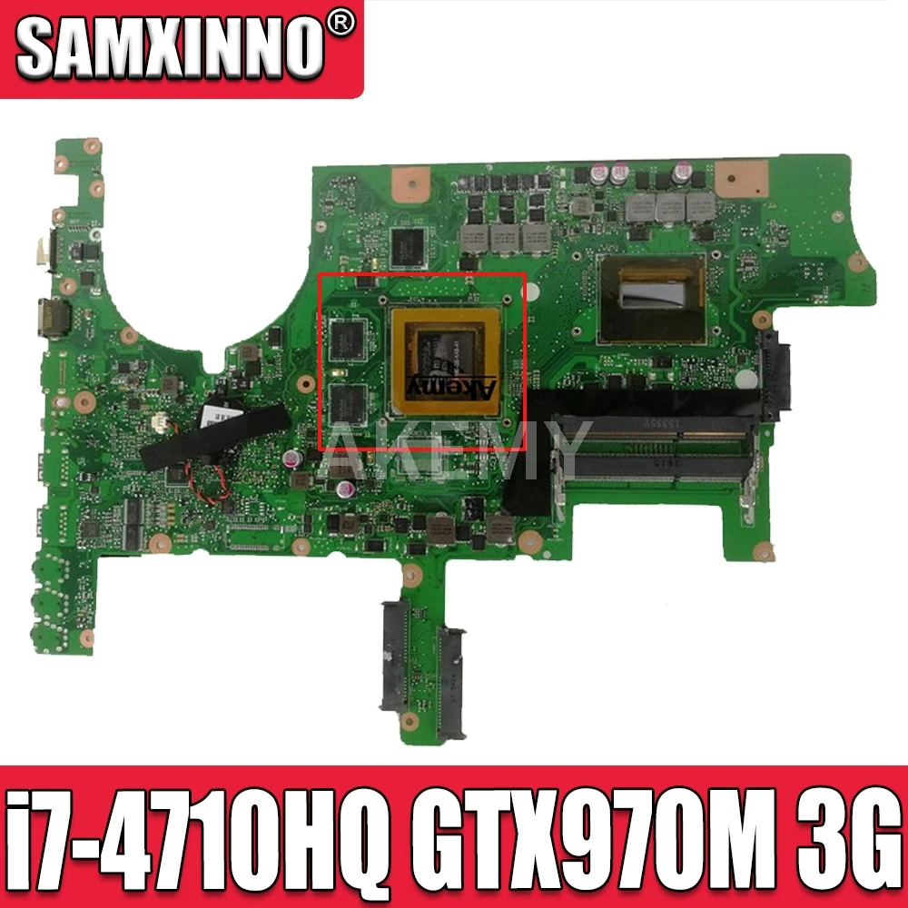 G751JT с i7 4710HQ Процессор GTX970M 3 Гб оперативной памяти материнская плата ASUS ROG G751 G751J
