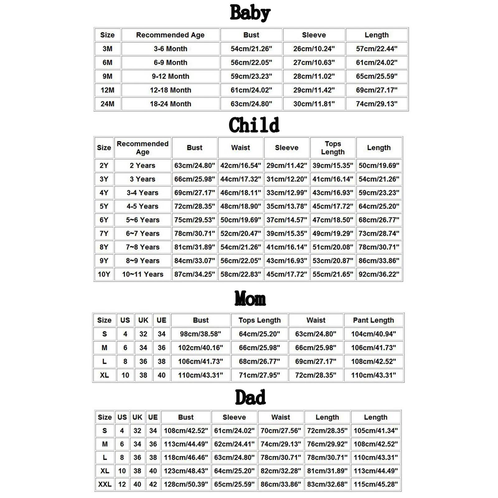 

Christmas Family Matching Pajamas Set Man Women Mommy Children Xmas Print Blouse Tops And Pants Family Clothes Pajamas