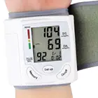 Цифровой наручный прибор для измерения артериального давления, пульсометр, тонометр, мини-сфигмоманометр, пульсометр с ЖК-дисплеем