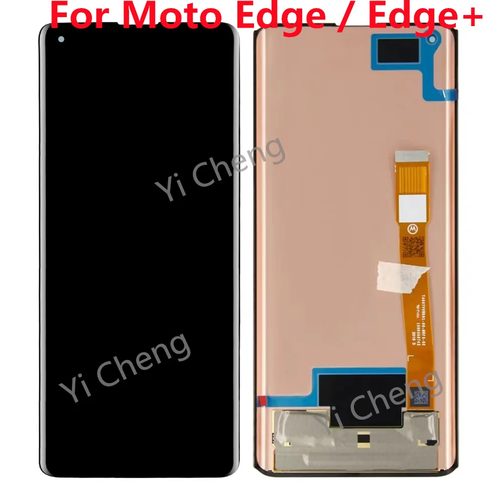 

For Motorola Moto Edge+ LCD XT2061-3 Touch Screen Digitizer For Moto Edge Display XT2063-3 touch panel for moto edge plus