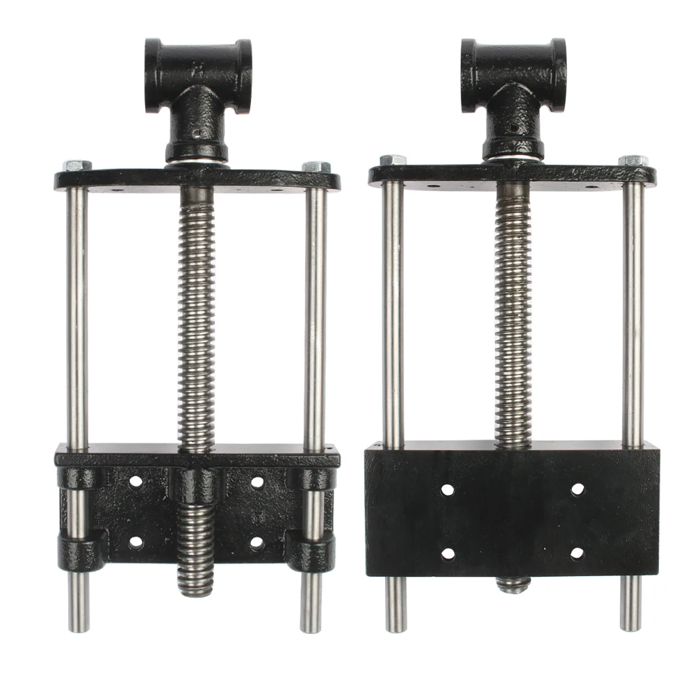 Тиски для деревообработки зажим деревообрабатывающий направляющие стержни с