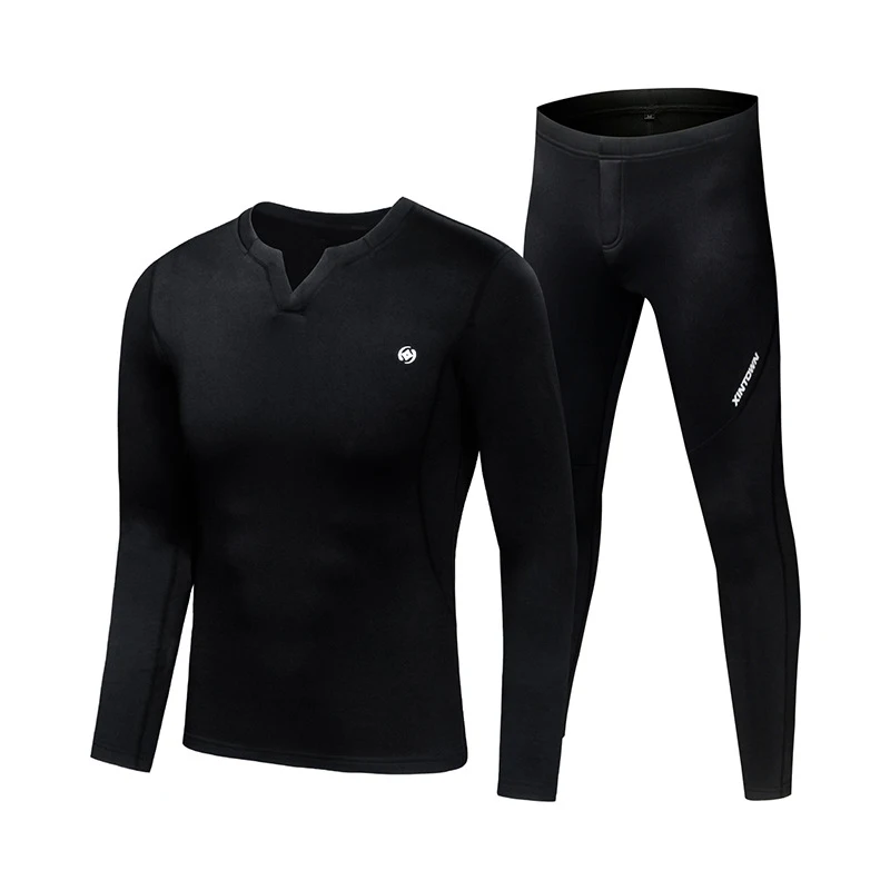 

TWTOPSE Snowboarding Skiing Underwear Set Fleece Warm Sports Compression Tracksuit Quick Dry Anti-sweat Base Layer Clothing 2019