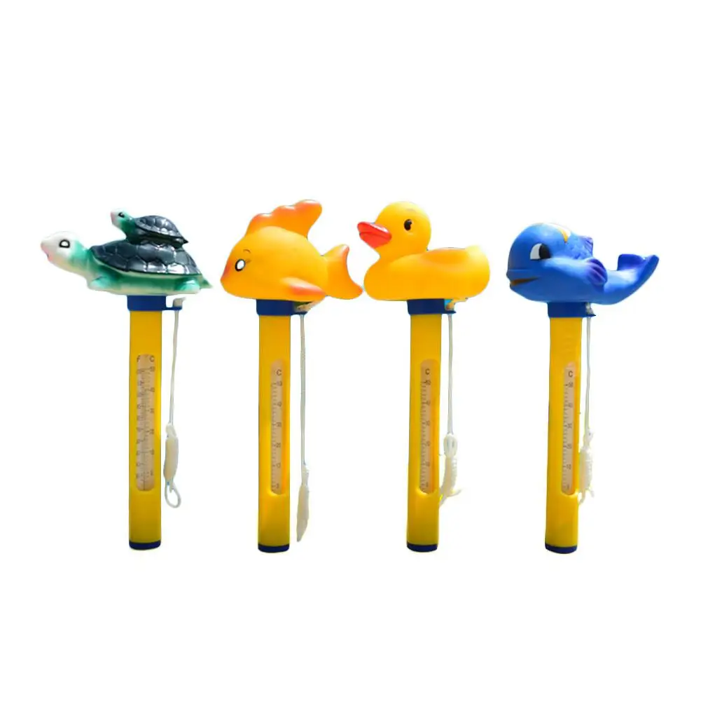 Термометр для плавательного бассейна мультяшный термометр воды Акула утка