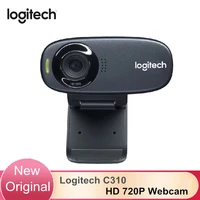 100 original logitech c310 webcam webcast camera gaming camera built in microphone hd 720p with 5mp photos auto focus