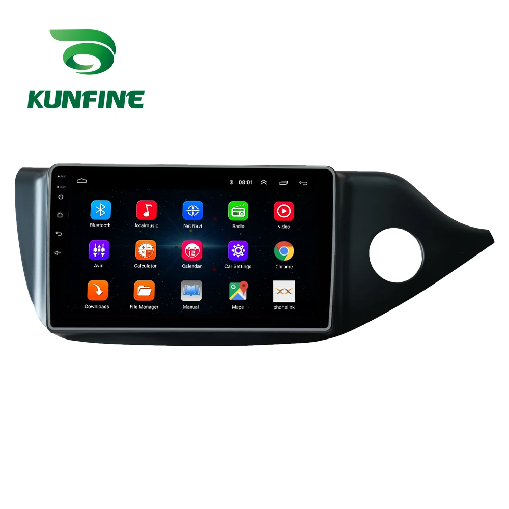 Восьмиядерный Android 10 0 автомобильный DVD GPS навигационный плеер Deckless стерео для KIA