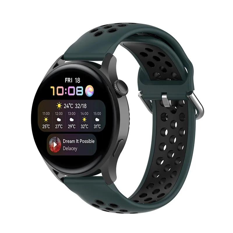 18 мм Srap для Fossil Q Gen 3 4 Venture/Garmin VivoActive 4s/with Ings Activite/Xiaomi watch/with Sing STEEL HR 36 | Наручные часы