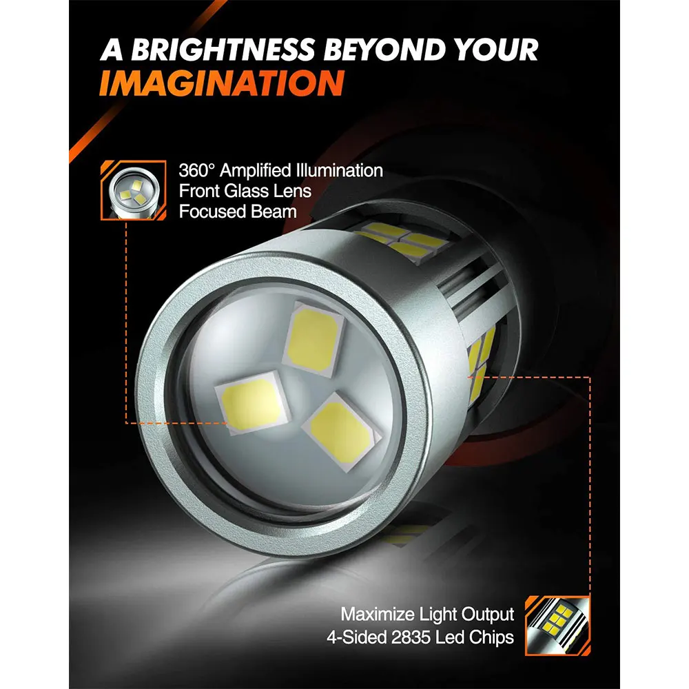 Автомобильные светодиодсветодиодный противотумансветильник фары серии F1 H8 H9 9006