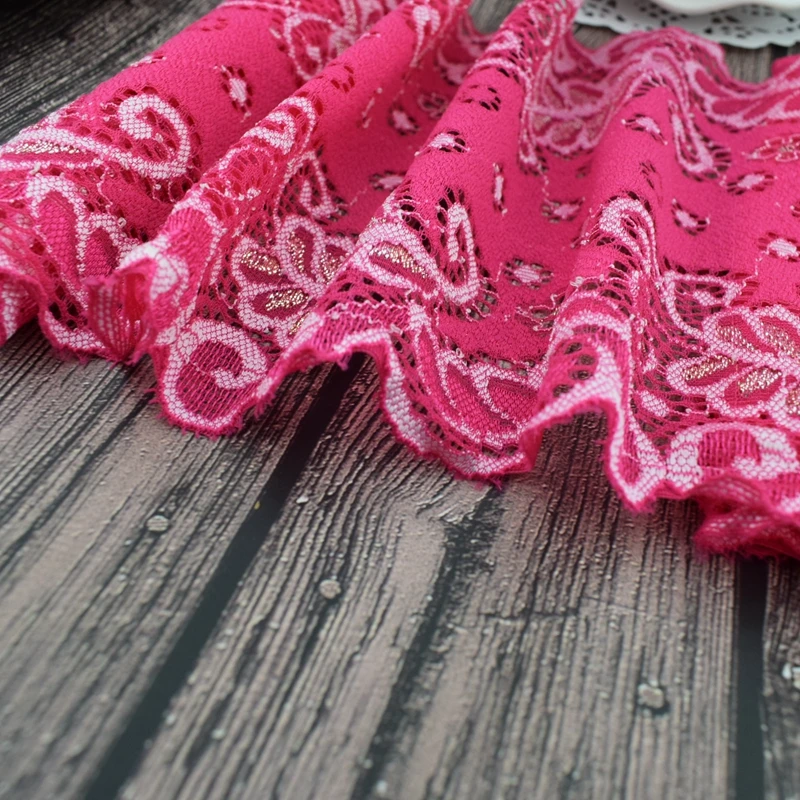 Кружево #2046 2 ярда эластичная кружевная сетчатая ткань отделка сделай сам товары