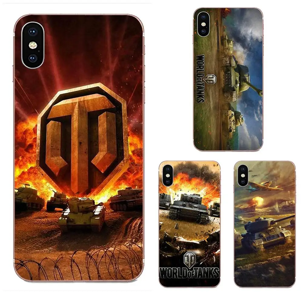 Для huawei Honor mate 7 7A 8 9 10 20 V8 V9 V10 G Lite Play Mini Pro P Smart TPU рисунок кожи Мир танков игра Wot Art