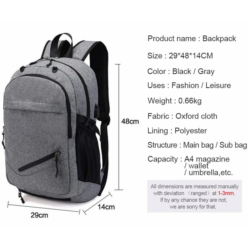 Школьные подростковые рюкзаки для мальчиков студенческий мужской ноутбук 15 6