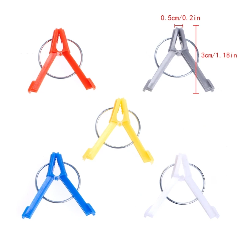 

100Pcs Durable Plastic Grafting Clips Garden Vegetable Flower Plant Tree Vine