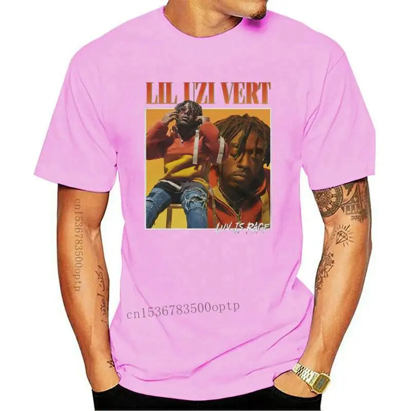 

Новая футболка, вдохновленная Lil Uzi Vert Luv Is Rage Merch Hip Hop редкая 31Us1