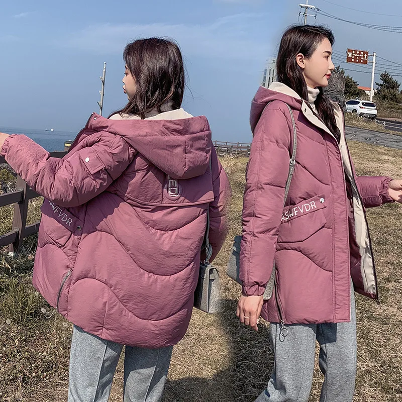 Женские зимние куртки пальто 2019 весна осень женские пуховики с хлопковой
