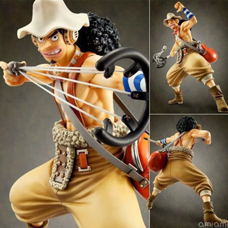 

Janpanese Anime One Piece Usopp Pvc Figure Model Desk Showcase Cake Car Decoration Collection Ornament Kid Gift Toy 2021 Hot