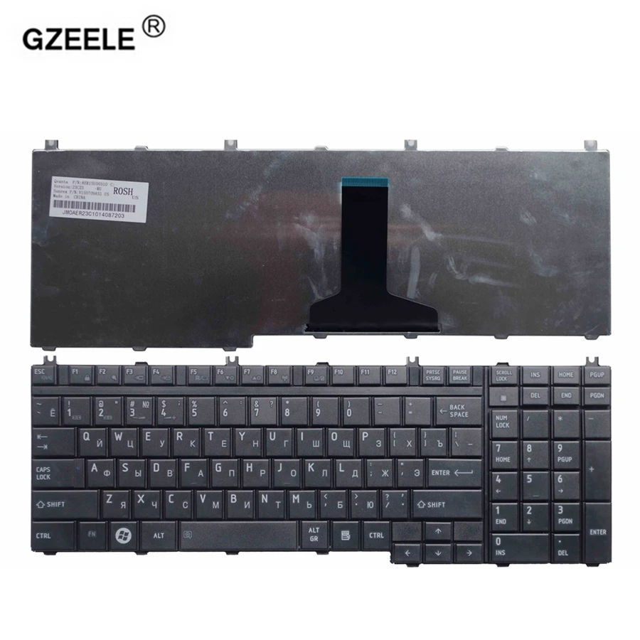 Русская клавиатура для ноутбука TOSHIBA Satellite P300 P305 P305D L350D L355 L355D P500 P505D L505 L505D L550 L550D L555