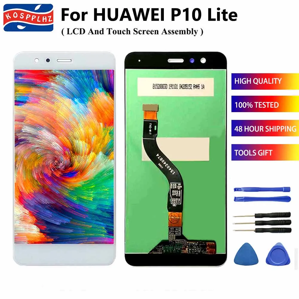 ЖК-дисплей KOSPPLHZ для huawei p10 lite с сенсорным экраном и дигитайзером в сборе 5 2 дюйма