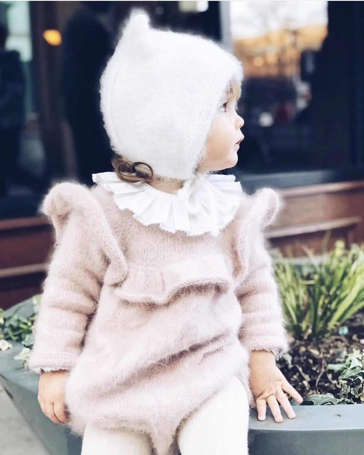 Осенний Вязаный комбинезон для маленьких мальчиков и девочек милый детский с