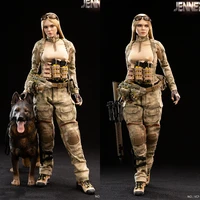 female sniper 16th vcf 2037b ruthless gunner camouflage uniform soldier 12 full set action figure with machine gun accessories