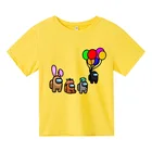 2021 летняя детская хлопковая Футболка с 3D-принтом, футболка с короткими рукавами для мальчиков и девочек, топ с круглым вырезом
