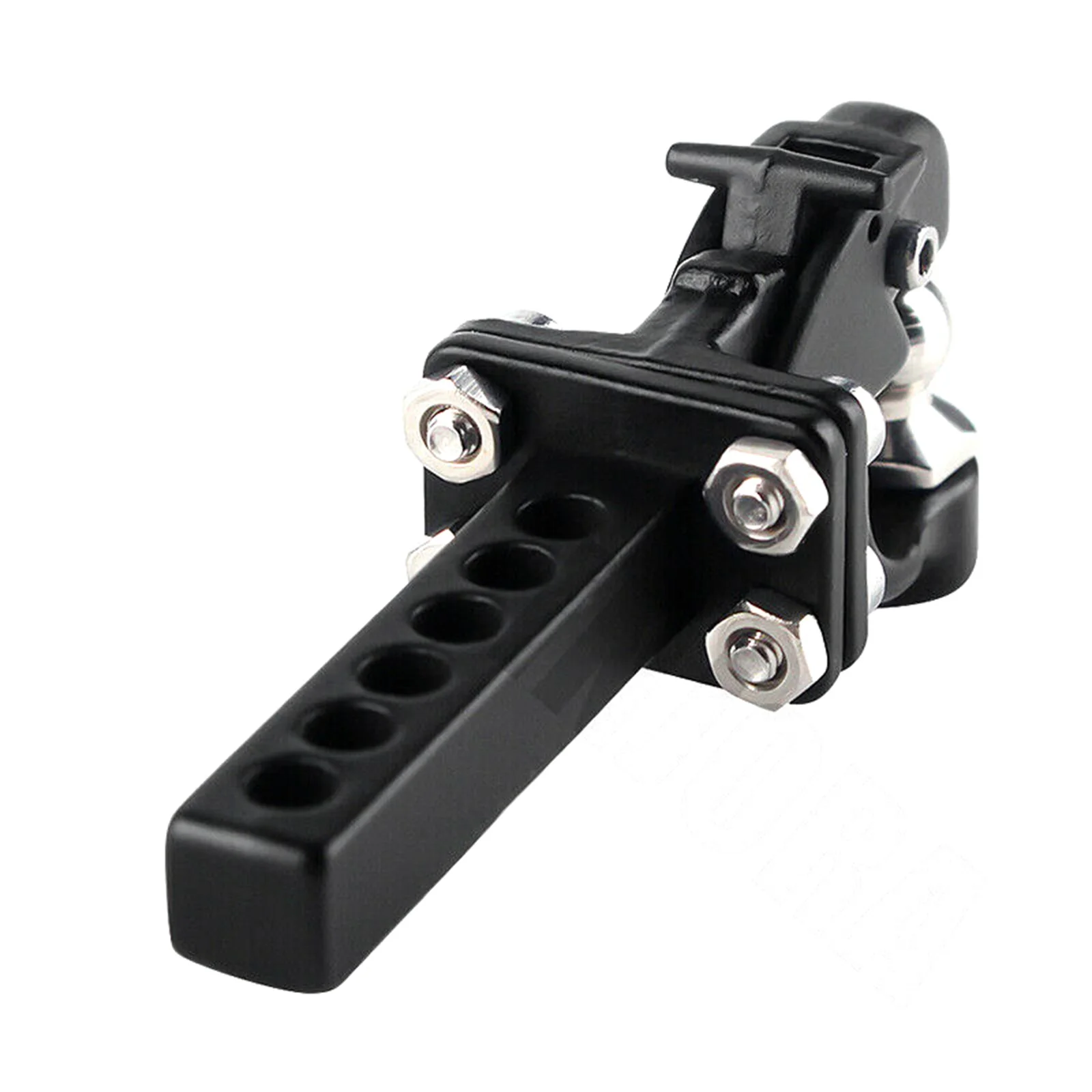 

Metal Hitch Trailer Hook Receiver Kit for SCX10 Traxxas TRX4 1/10 RC Crawler Car