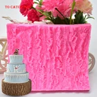 Форма коры дерева, силиконовая моделирование формы форма для украшения торта, помадка, шоколадный пудинг, мыло с запахом печенья силиконовые формы, инструменты для выпечки