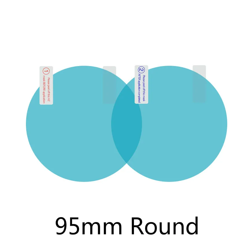 2 шт. автомобиля зеркало заднего вида зеркальная защитная пленка анти туман