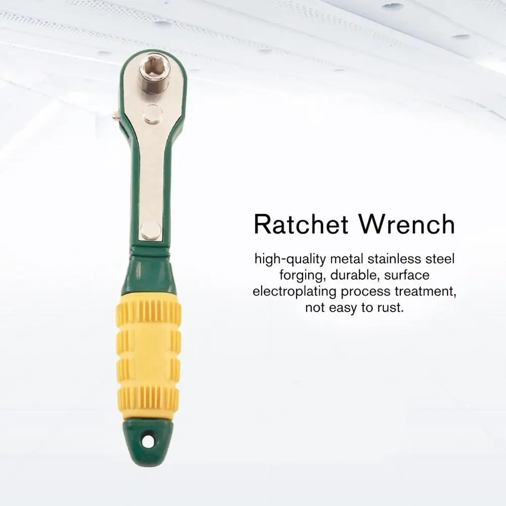 Мини 1/4 дюйма с высоким крутящим моментом Трещоточный ключ ремонтные инструменты