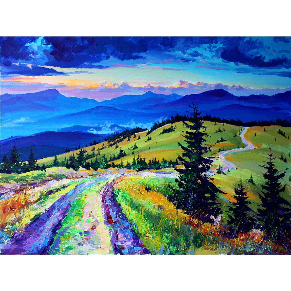 

Набор для алмазной вышивки с мотивом пейзажа «сделай сам»