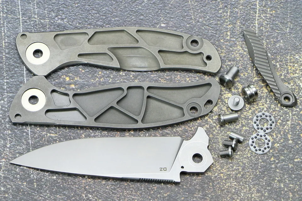Green Thorn F95 R18/R19 складной нож для ежедневного использования, D2 bladeTitanium ручкой уличный походный Охотничий Тактический Карманный выживания нож для фруктов