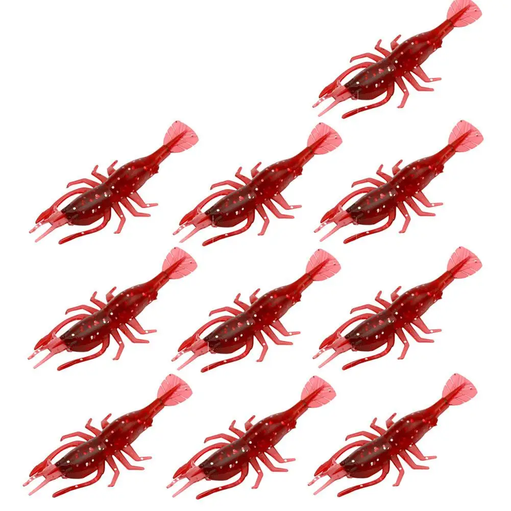 1 шт. приманка для рыбалки в виде креветки 8 см | Спорт и развлечения