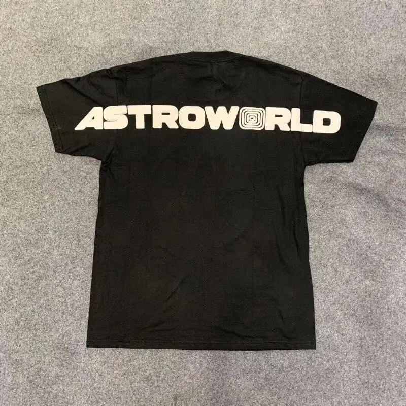 

3D Foam Printing Travis Scott Cactus Jack Festival T-shirt Men Women T shirt Tee ASTROWORLD T-shirt