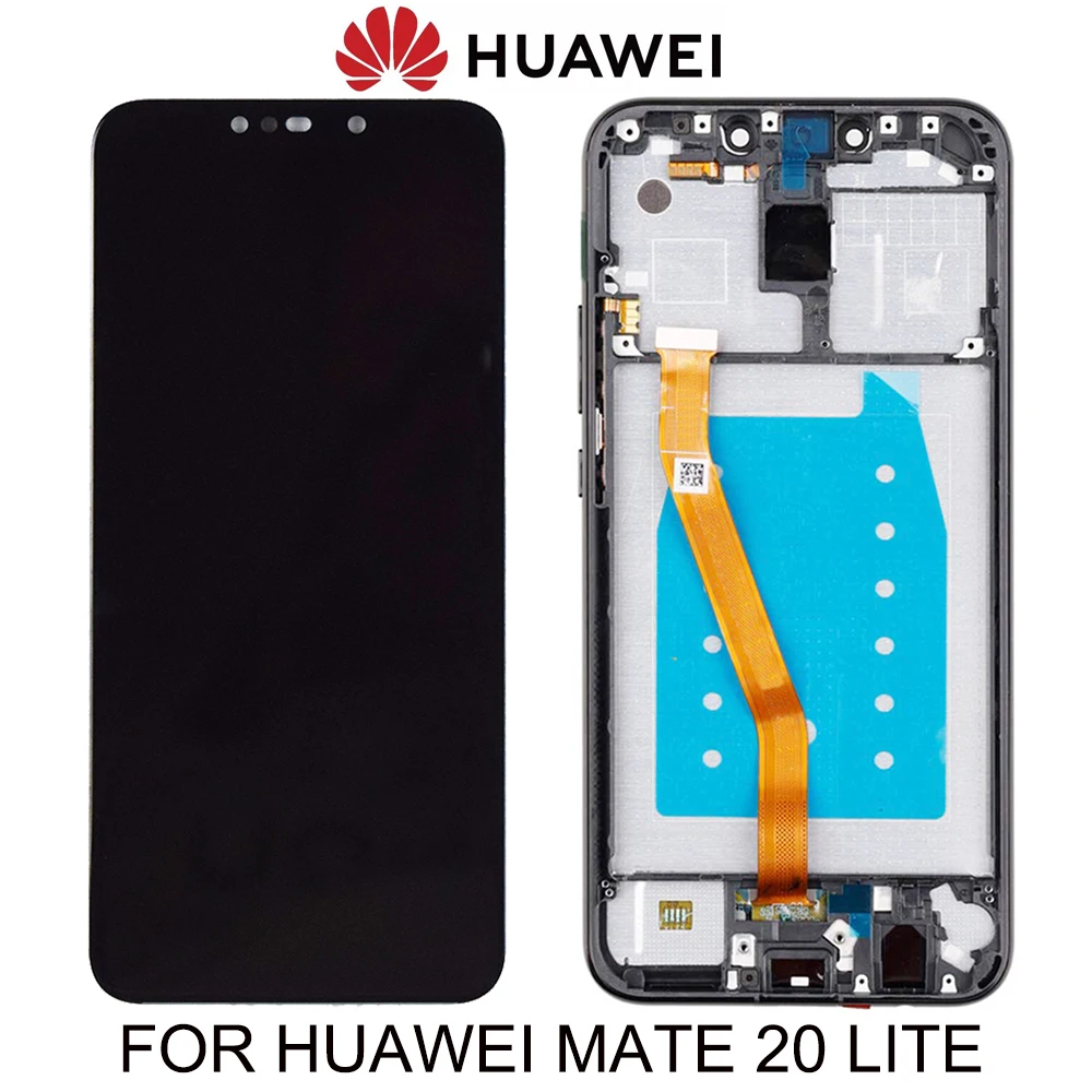 ЖК экран 6 3 дюйма для Huawei Mate 20 lite сенсорный дигитайзер mate дисплей huawei с