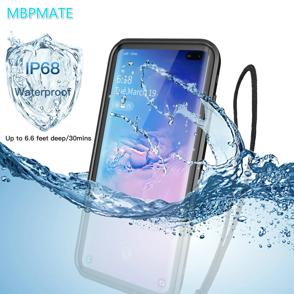 IP68 Водонепроницаемый чехол для samsung S10 Plus S9 S8 Note 8 9 полная защита противоударный чехол