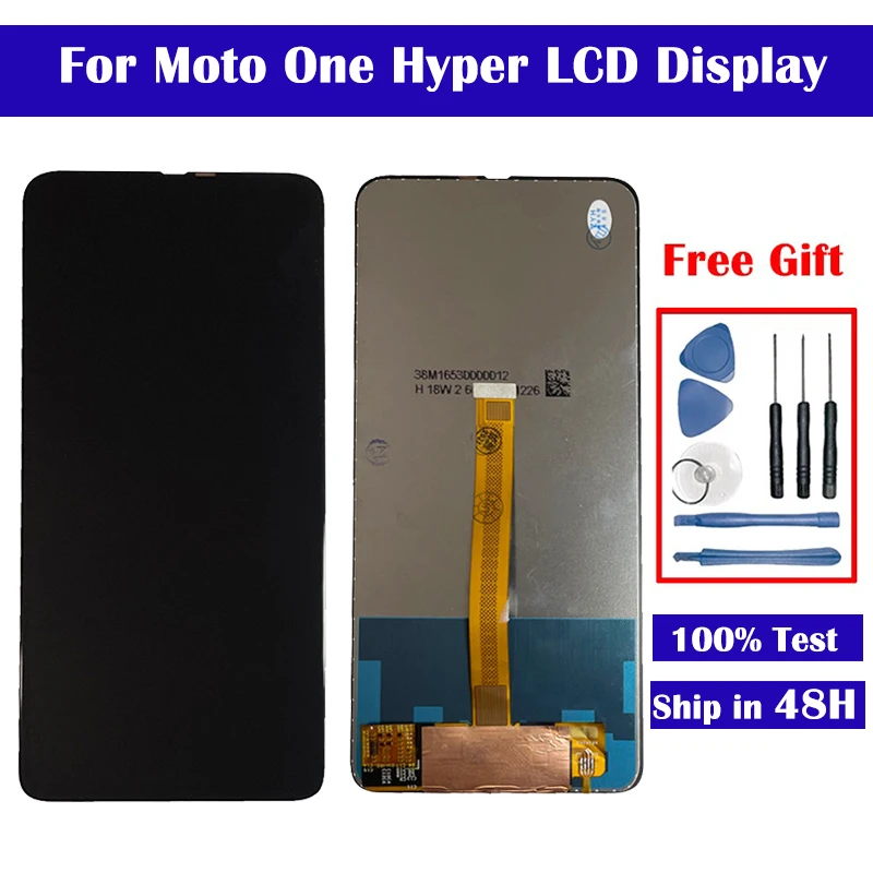 Оригинальный для Motorola Moto One Hyper LCD дисплей сенсорный экран дигитайзер сборка MOTO