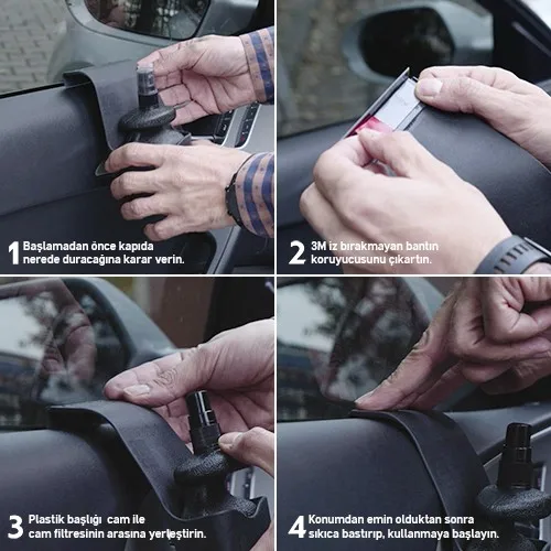 

Colorful Designed In-Car Hygiene Kit