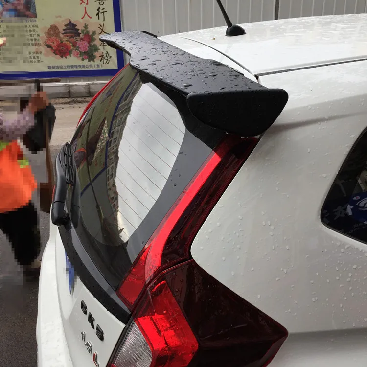Спойлер для Honda Jazz Fit 2014 2015 2016 2018 задний спойлер из АБС материала автомобильного